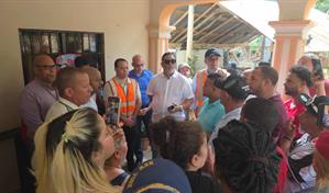 Coraasan resarcir&aacute; da&ntilde;os a propietarios de viviendas tras aver&iacute;a en tuber&iacute;a del acueducto Cibao