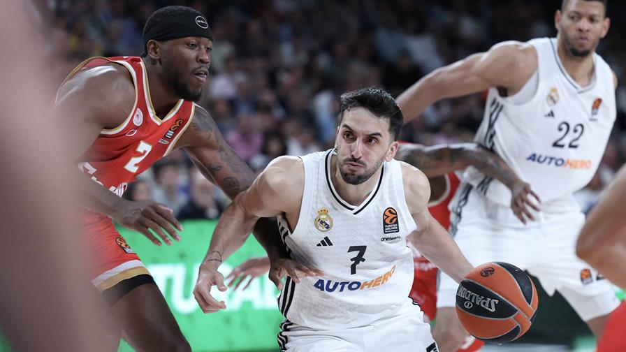 Campazzo firma su segunda mejor actuación en la Euroliga Campazzo firma su segunda mejor actuación en la Euroliga