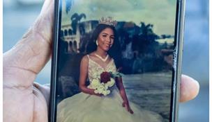 Momento en que militar realiza el disparo que mat&oacute; a la joven Perla Jokasta en Los Guandules