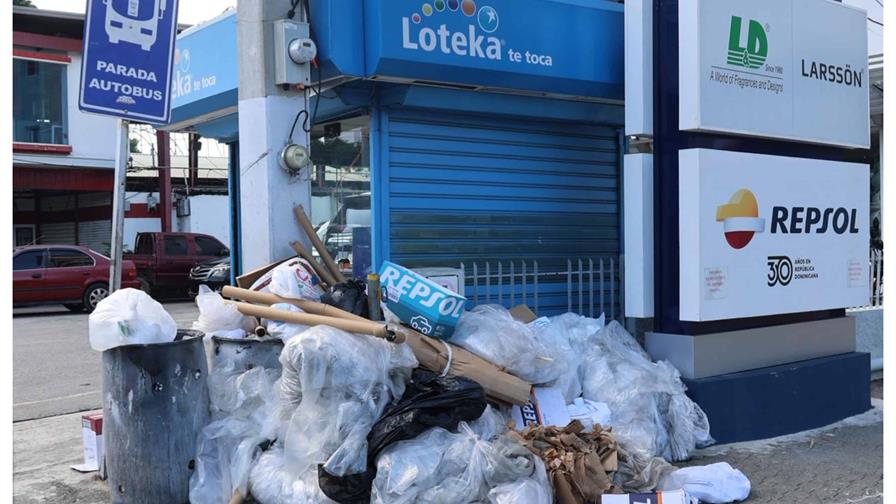 Basura tras la Navidad: el rostro menos festivo de la ciudad