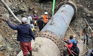 Avanzan trabajos finales en aver&iacute;a del acueducto Cibao Central que afecta a m&aacute;s de 800 mil personas