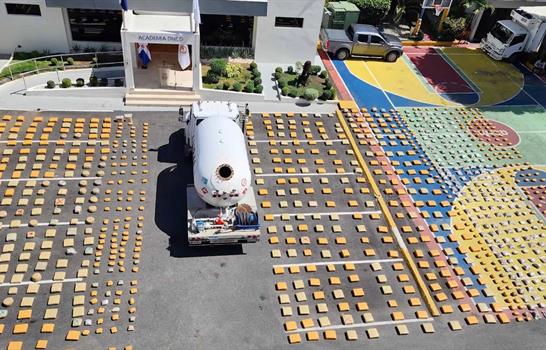 La Rep&uacute;blica Dominicana incaut&oacute; 48.3 toneladas de drogas durante el 2025