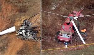 Dos helic&oacute;pteros chocan en Nueva Jersey; reportan un muerto