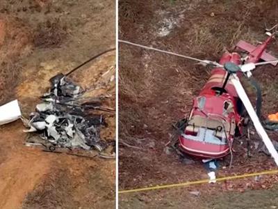 Nueva Jersey: Un muerto y otro herido tras choque de dos helicópteros