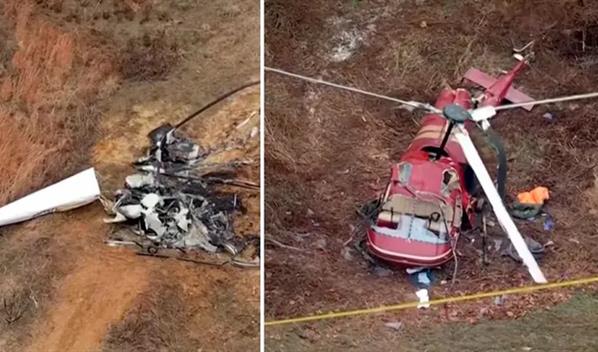 Dos helic&oacute;pteros chocan en Nueva Jersey; reportan un muerto