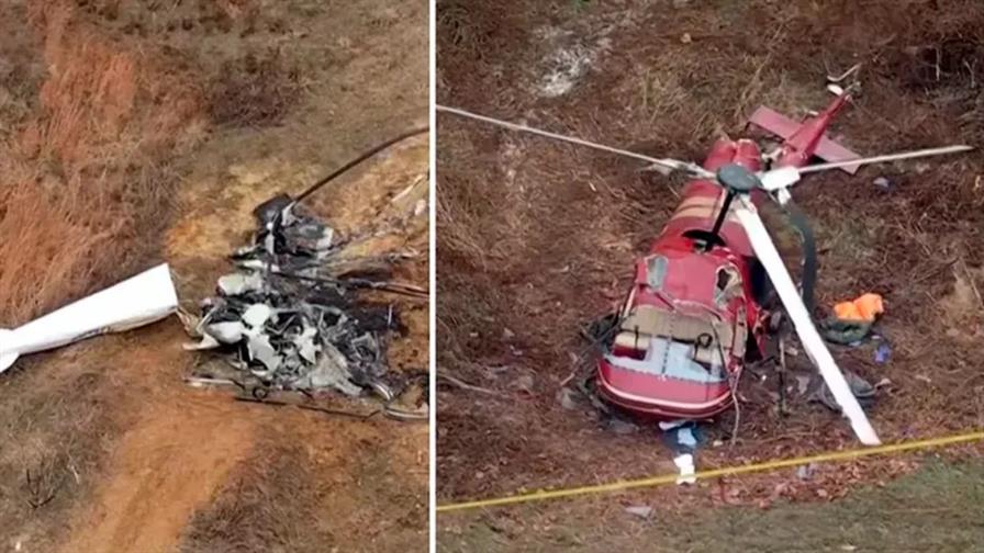 Dos helic&oacute;pteros chocan en Nueva Jersey; reportan un muerto