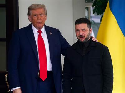 Reunión Trump Zelenski en Davos sobre la guerra en Ucrania