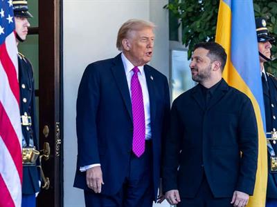 Trump y Zelenski conversan de paz