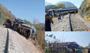 Al menos 20 lesionados en accidente ferroviario en el sur de M&eacute;xico