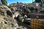 El servicio de agua se reanudará gradualmente en Santiago y Moca tras la reparación de tubería El servicio de agua se reanudará gradualmente en Santiago y Moca tras la reparación de tubería