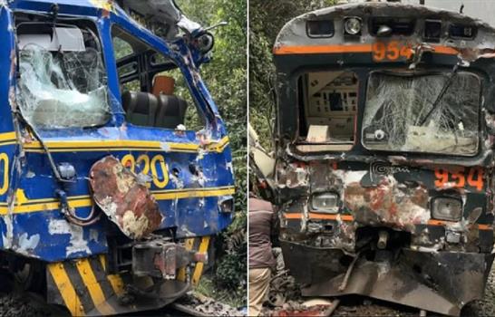 Chocan de frente dos trenes en Machu Picchu; reportan al menos 15 heridos