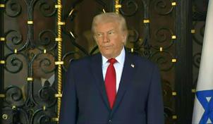 Trump dice que va a erradicar cualquier acumulaci&oacute;n de armas de Ir&aacute;n