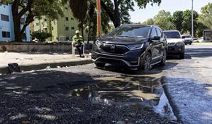 Con parches no se resuelven los problemas": denuncian deterioro vial en Villa Consuelo