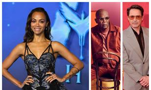 Zoe Salda&ntilde;a escala al segundo puesto entre los actores m&aacute;s taquilleros de la historia