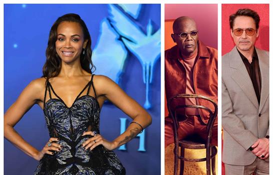 Zoe Salda&ntilde;a escala al segundo puesto entre los actores m&aacute;s taquilleros de la historia