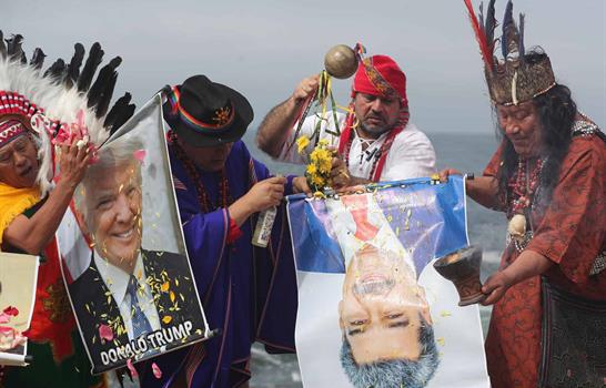 Un grupo de chamanes peruanos predice que Maduro abandona el poder en Venezuela en 2026