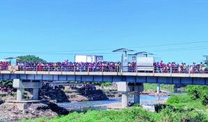 Gobierno eval&uacute;a estado del puente fronterizo Dajab&oacute;n–Juana M&eacute;ndez tras denuncia de deterioro