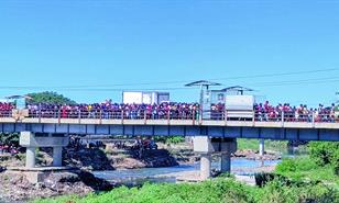 Gobierno eval&uacute;a estado del puente fronterizo Dajab&oacute;n–Juana M&eacute;ndez tras denuncia de deterioro