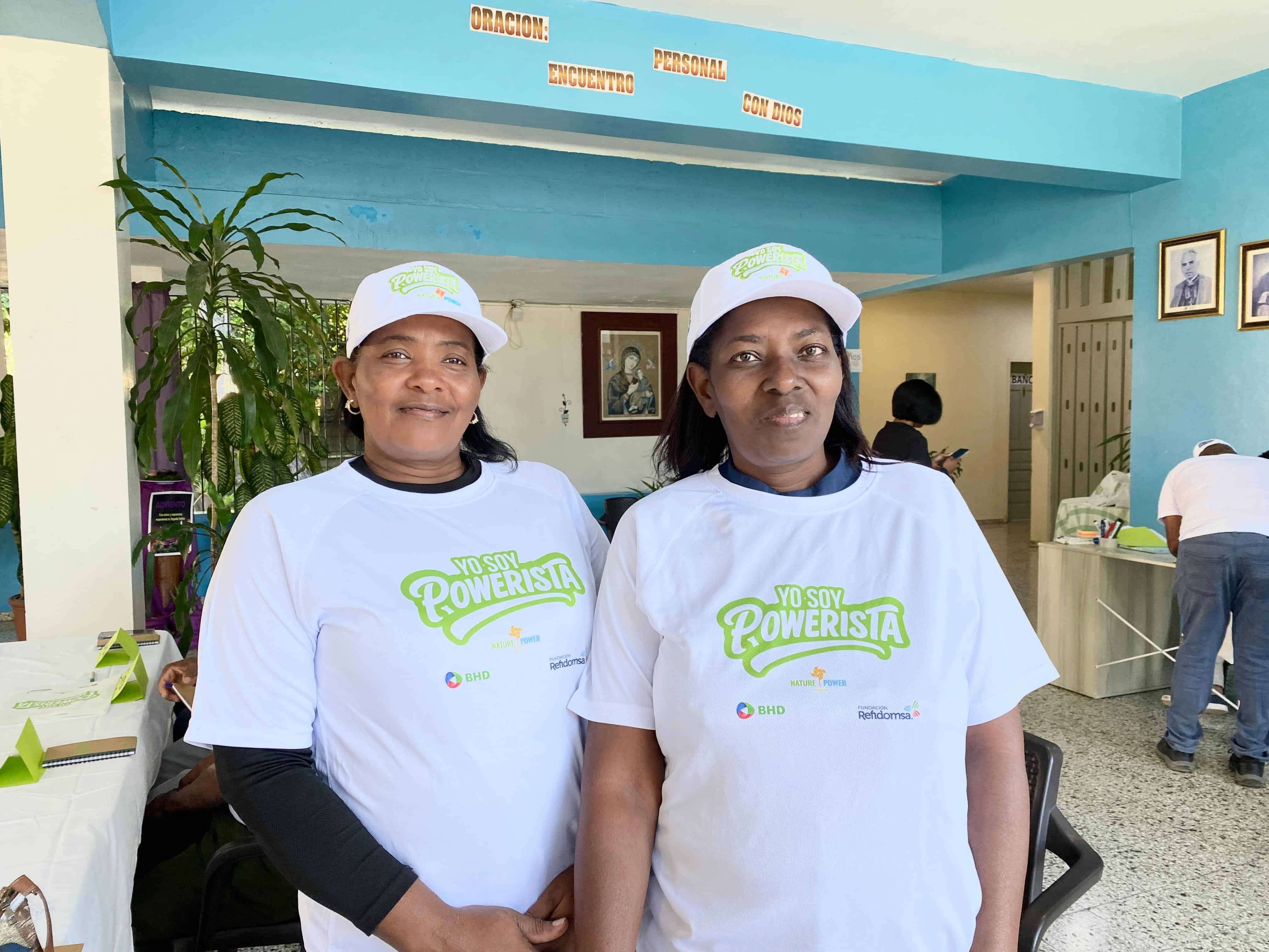 Juana Feliz y Miriam Ibert.