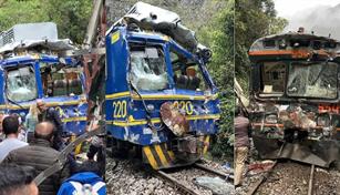 Muere uno de los 40 heridos en choque de dos trenes en Machu Picchu