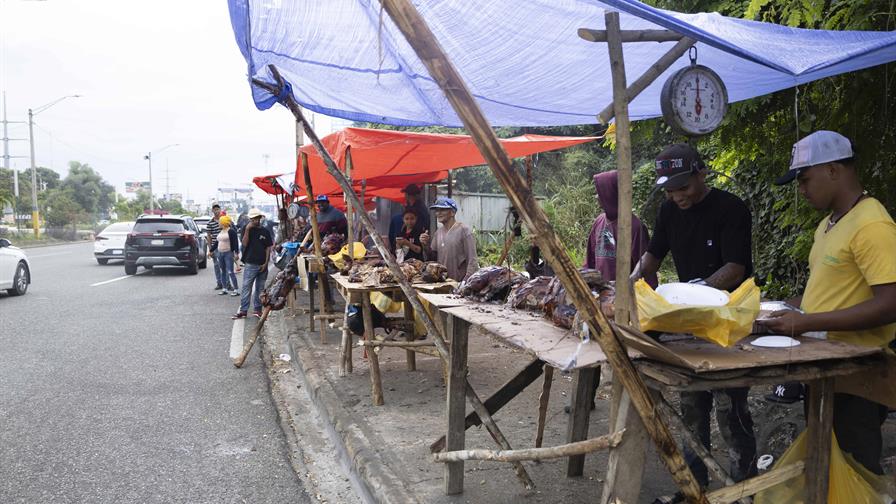 A&ntilde;o Nuevo bajo la lluvia: ventas lentas y flujo moderado de personas