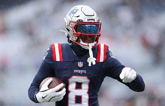 Stefon Diggs, receptor estrella de los Patriots, enfrenta cargos por estrangulamiento