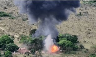 Ej&eacute;rcito de Venezuela dice que destruy&oacute; la aeronave n&uacute;mero 40 vinculada al narcotr&aacute;fico