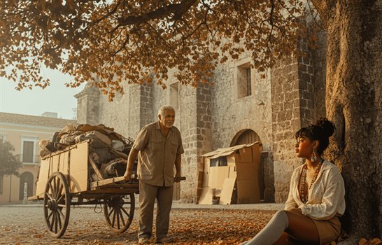 El amor entre pordioseros