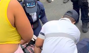 Joven resulta herido en un accidente de tr&aacute;nsito en Hato Mayor