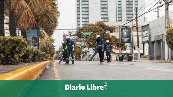 Limpieza Año Nuevo SD: operativo en celebraciones masivas