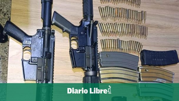 Ocupan una Glock y dos fusiles durante persecución en Santiago