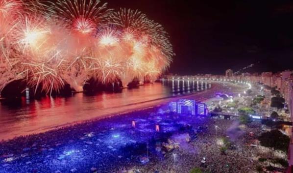Fiesta de A&ntilde;o Nuevo en R&iacute;o de Janeiro establece nuevo r&eacute;cord mundial