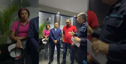 Abogado asegura heridas que presenta acusado de feminicidio en Gualey fueron causadas por la v&iacute;ctima