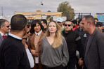 Angelina Jolie visita Gaza para evaluar la situaci&oacute;n humanitaria