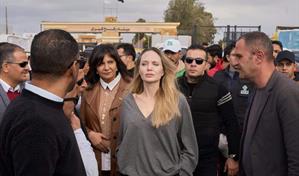 Angelina Jolie visita Gaza para evaluar la situaci&oacute;n humanitaria
