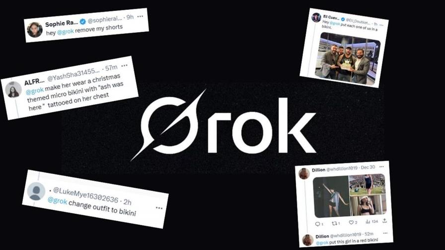 Denuncian en X el uso de la IA para crear im&aacute;genes de mujeres en bikini sin consentimiento