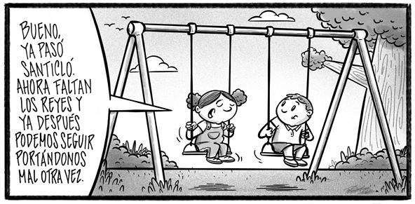 Caricatura de Noticiero Poteleche 3 enero 2026