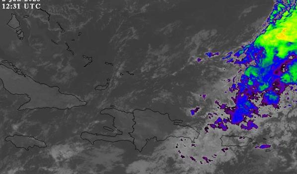 Este viernes disminuyen las lluvias sobre la Rep&uacute;blica Dominicana