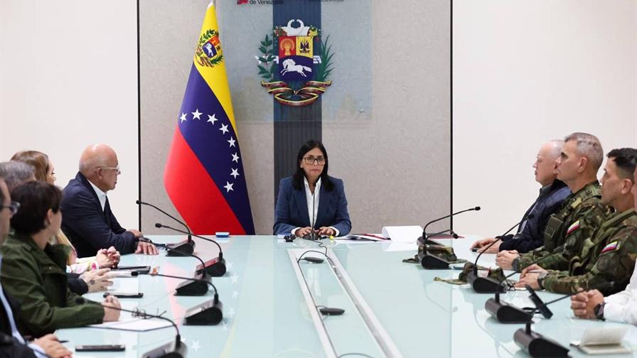 Maduro es el &uacute;nico presidente de Venezuela, dice su vicepresidenta Delcy Rodr&iacute;guez
