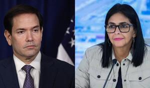 Marco Rubio dice que EE. UU. puede trabajar mejor con Delcy Rodr&iacute;guez que con Maduro