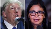 Trump pretende reunirse con Delcy Rodr&iacute;guez durante la Asamblea de la ONU, seg&uacute;n Axios