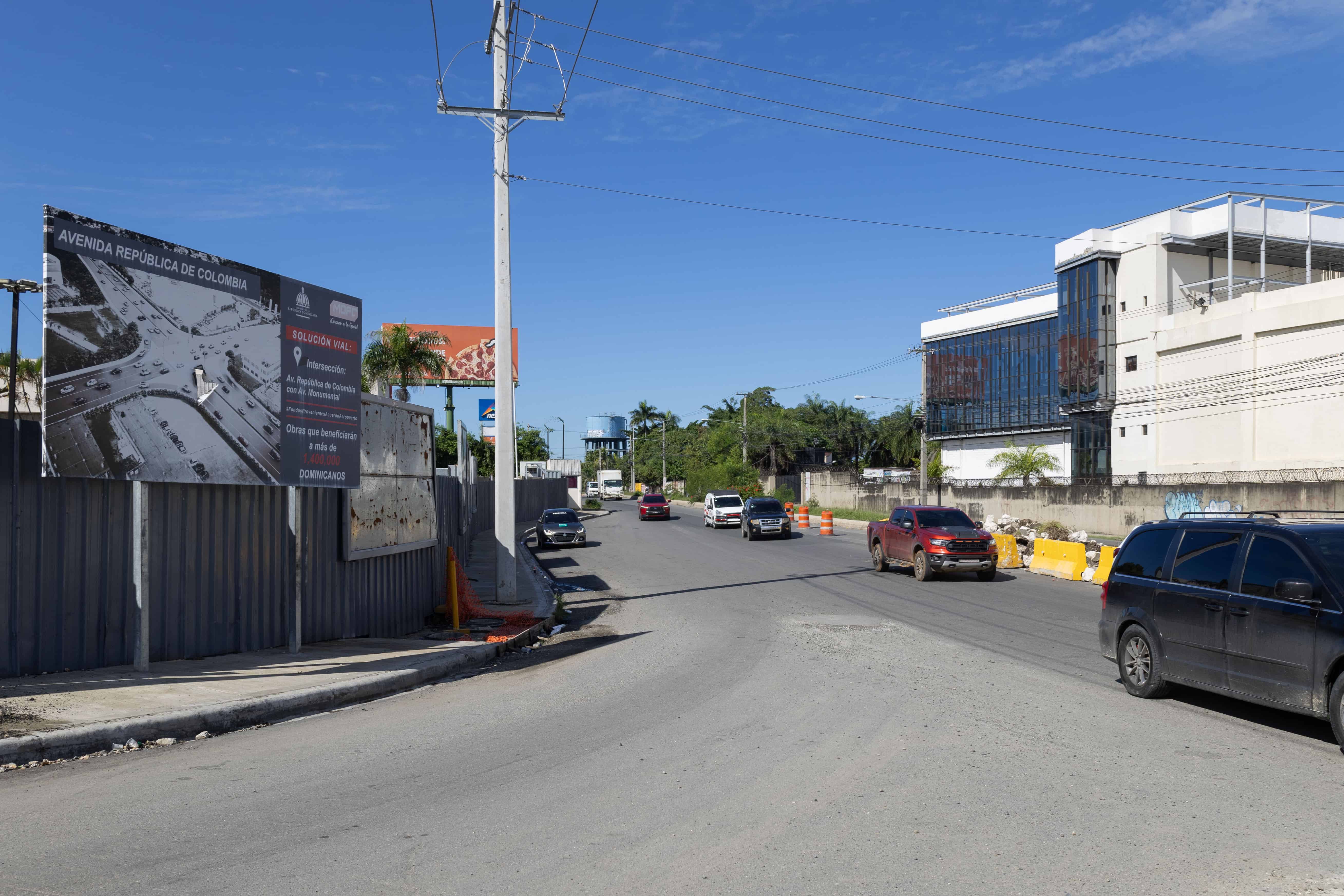 Algunos tramos de la República de Colombia ya están en uso.
