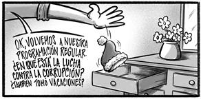 Caricatura de Noticiero Poteleche 6 enero 2026