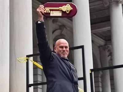 Fernando Mateo recibe las Llaves de la Ciudad de Nueva York