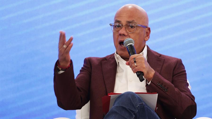 Jorge Rodr&iacute;guez, el negociador del chavismo ante EE.UU., repite como jefe del Parlamento