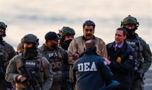 Maduro llega al tribunal de Nueva York para enfrentar cargos de narcotr&aacute;fico