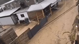 Sectores de Puerto Plata y Sos&uacute;a inundados por las lluvias provocada por vaguada