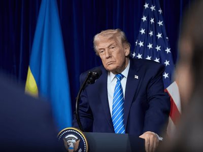 Donald Trump dice que EE.UU. no está en guerra con Venezuela