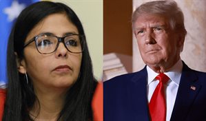 Trump revela que habl&oacute; con Delcy Rodr&iacute;guez sobre petr&oacute;leo, minerales y seguridad