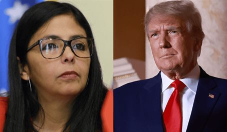 Trump revela que habl&oacute; con Delcy Rodr&iacute;guez sobre petr&oacute;leo, minerales y seguridad
